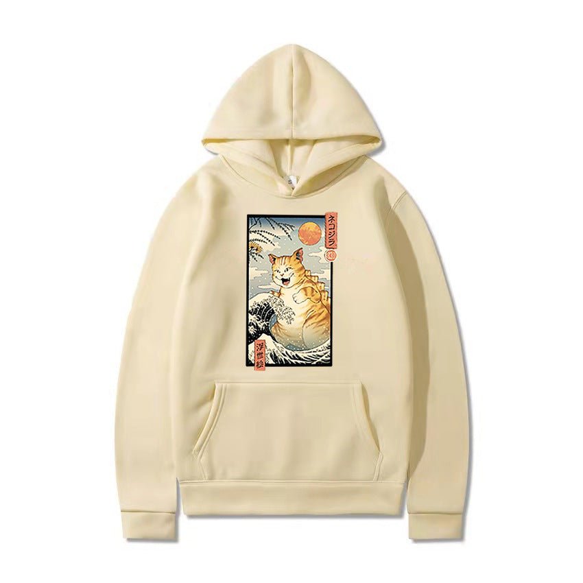 Casual Cat Sweater Hoodie - TE&EM.inc