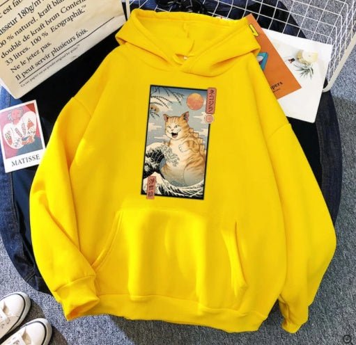 Casual Cat Sweater Hoodie - TE&EM.inc