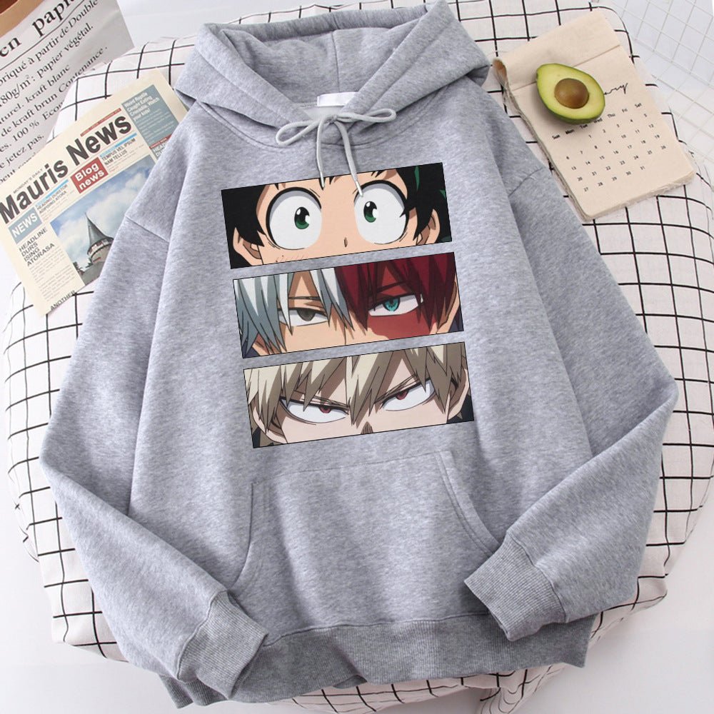 Hoodie Sweater Unisex Wear Autumn Winter Couple Top Loose - TE&EM.inc