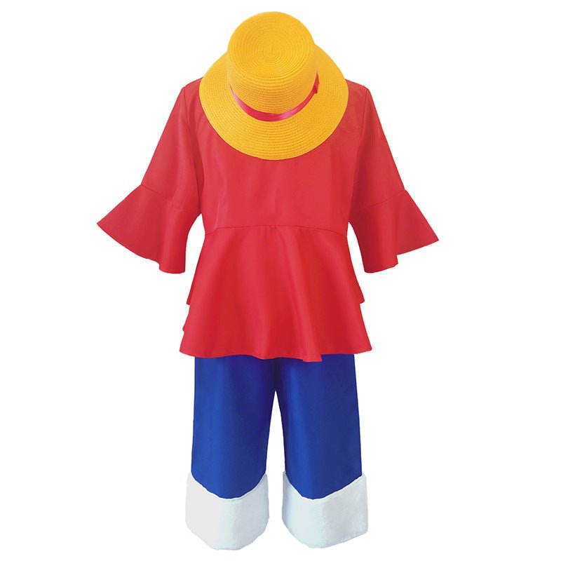 Luffy Wano Cosplay/Halloween Costume Full Set - TE&EM.inc