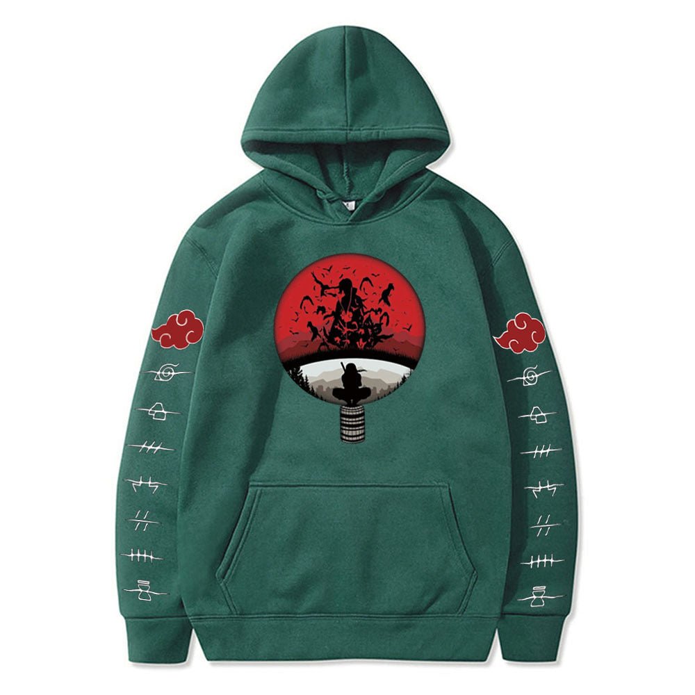 Men's Hoodie Anime Naruto Hoodies Men Women Cool Uchiha - TE&EM.inc