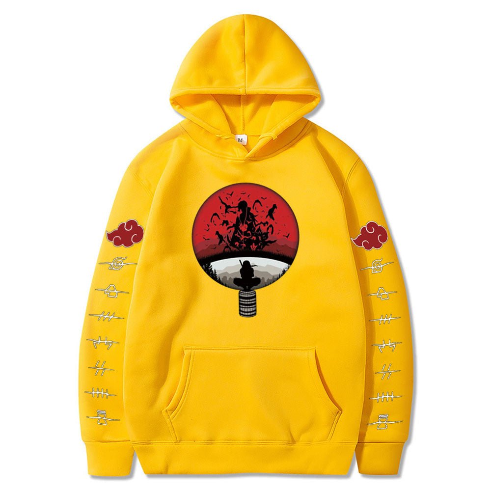 Men's Hoodie Anime Naruto Hoodies Men Women Cool Uchiha - TE&EM.inc