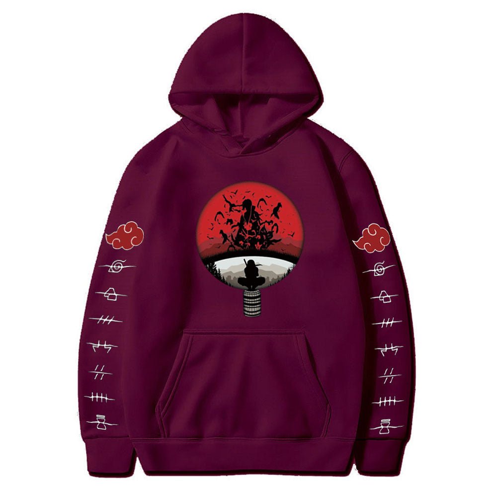 Men's Hoodie Anime Naruto Hoodies Men Women Cool Uchiha - TE&EM.inc