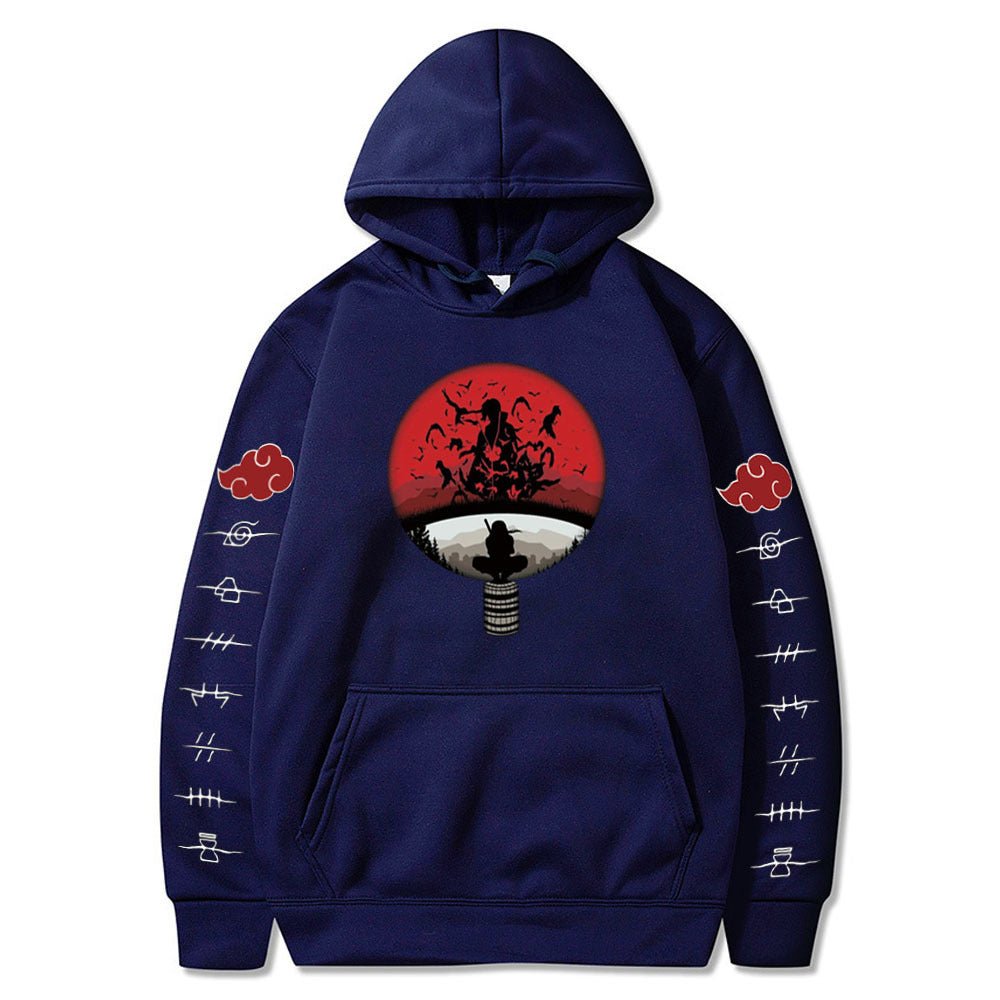 Men's Hoodie Anime Naruto Hoodies Men Women Cool Uchiha - TE&EM.inc