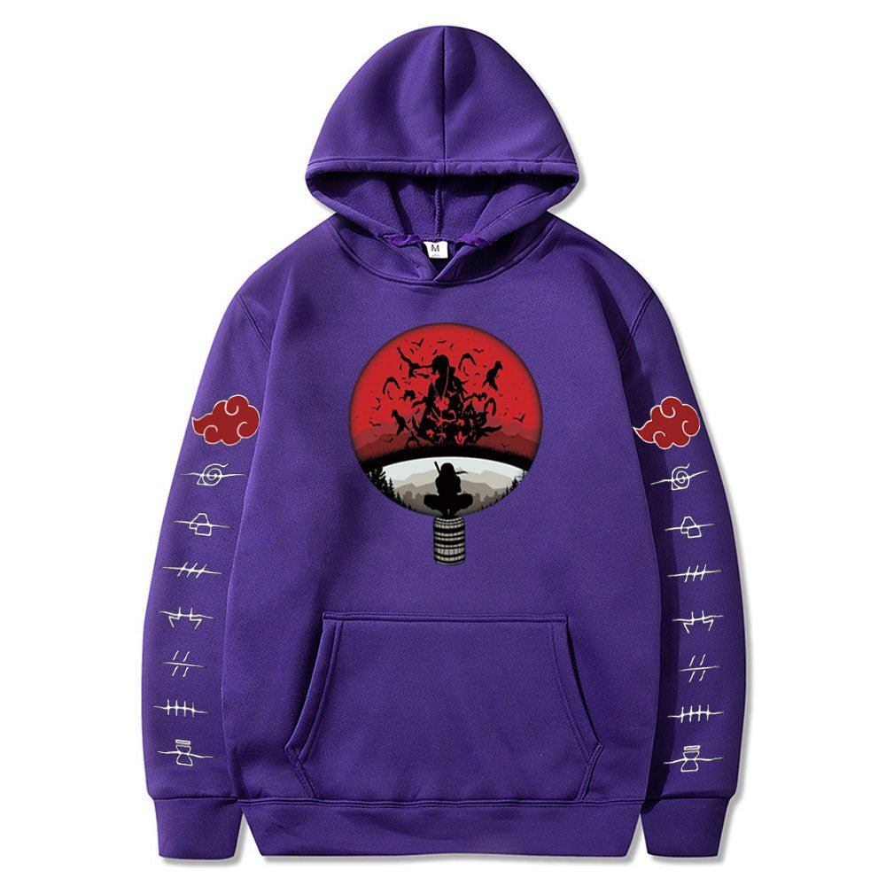 Men's Hoodie Anime Naruto Hoodies Men Women Cool Uchiha - TE&EM.inc