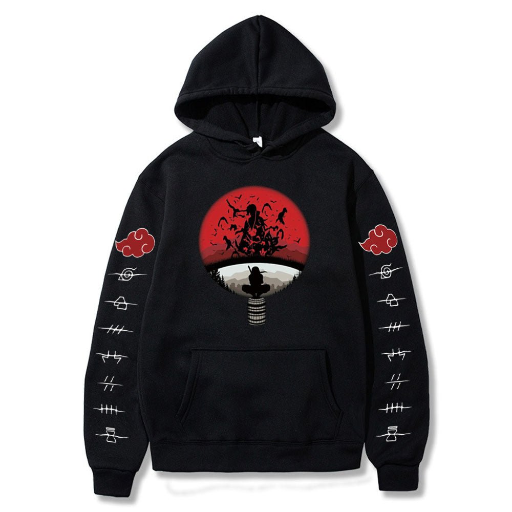 Men's Hoodie Anime Naruto Hoodies Men Women Cool Uchiha - TE&EM.inc