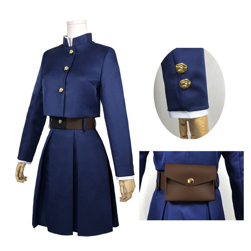 Nobara Cosplay/Halloween Dress Uniform Coat - TE&EM.inc