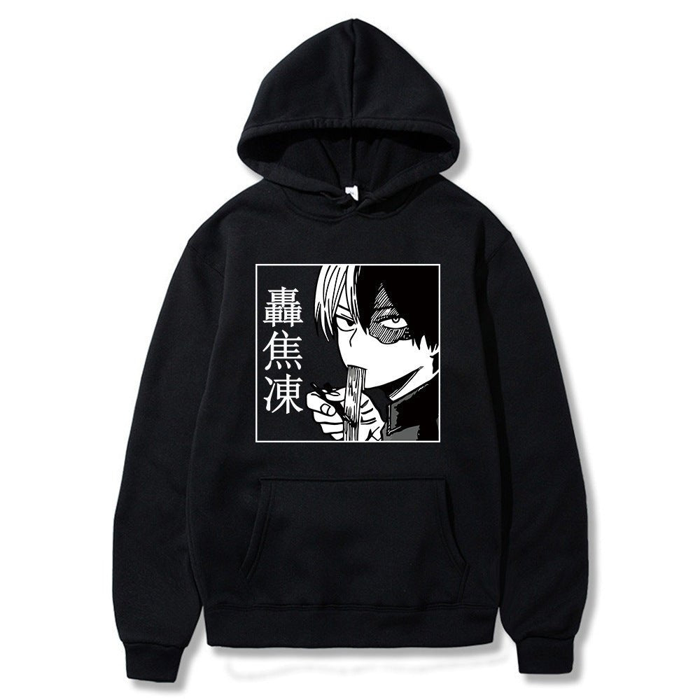 Printed Hooded Casual Cute Hero Creative Sweater - TE&EM.inc