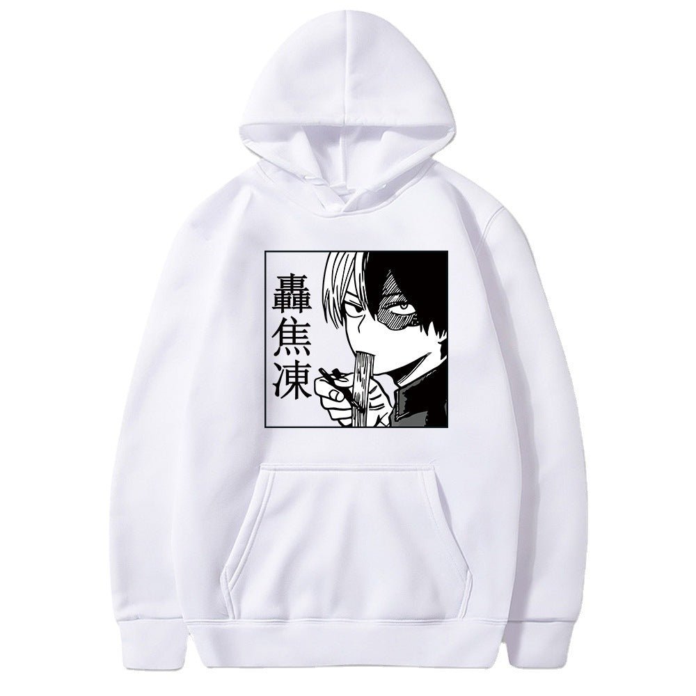 Printed Hooded Casual Cute Hero Creative Sweater - TE&EM.inc